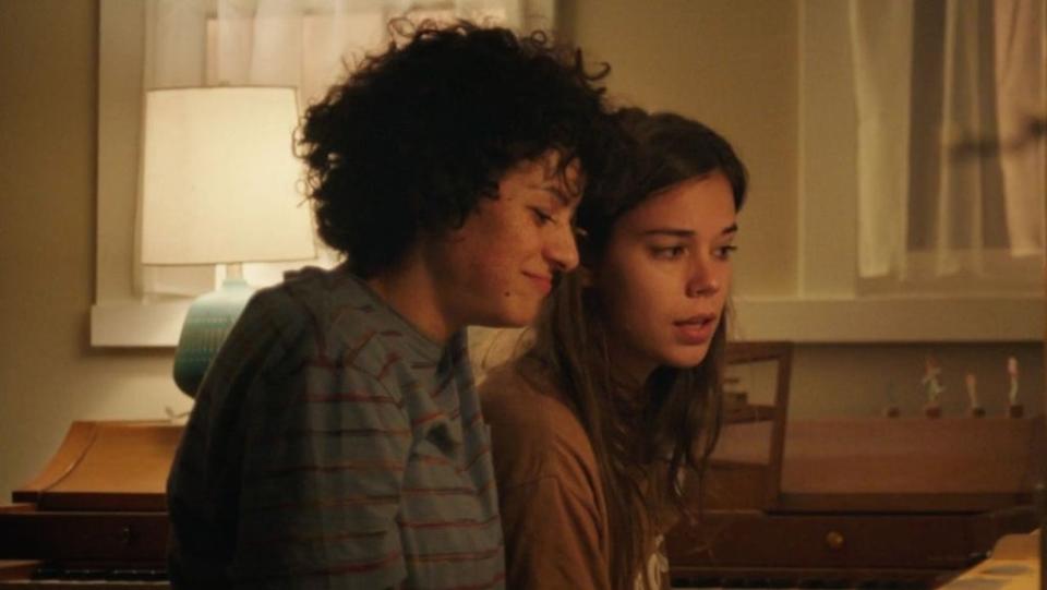 Costa starred alongside Alia Shawkat in claustrophobic romance ‘Duck Butter’ (The Orchard)