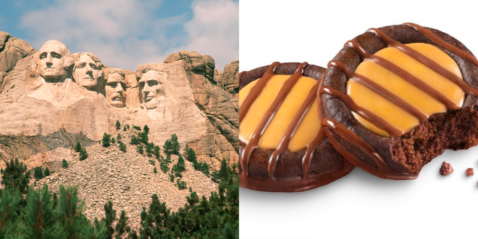 <p>We can only assume that every president on Mount Rushmore would have loved <a href="https://www.littlebrowniebakers.com/cookies-info/adventurefuls/" rel="nofollow noopener" target="_blank" data-ylk="slk:Adventurefuls;elm:context_link;itc:0;sec:content-canvas" class="link ">Adventurefuls</a>, too. </p>