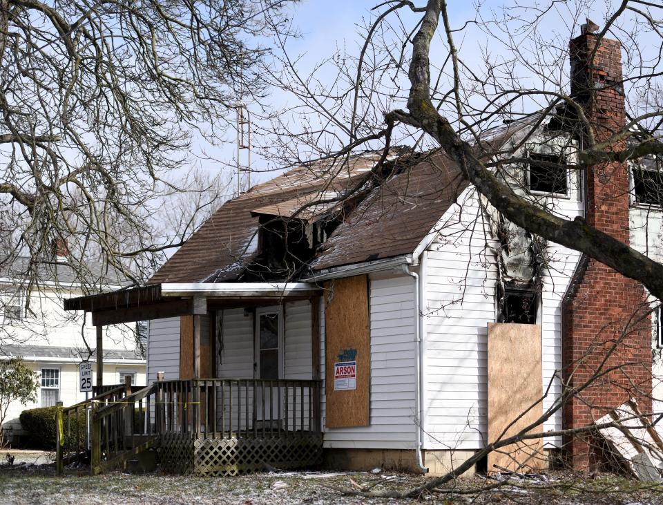 This fire damaged house on Eastland Avenue NE has Nimishillen Township officials frustrated.