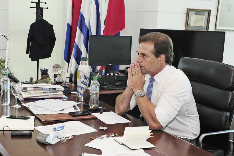 Luis Lacalle Pou, presidente de Uruguay