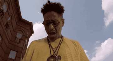 giancarlo esposito screaming in "do the right thing"