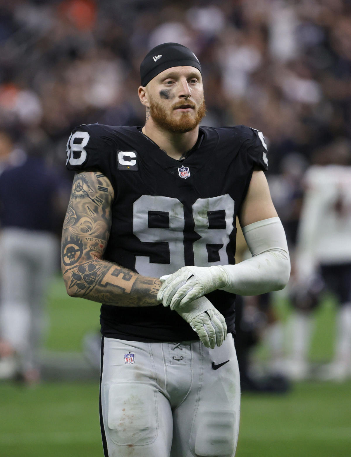 Watch: Raiders DE Maxx Crosby gets emotional on journey from rehab to Pro  Bowl