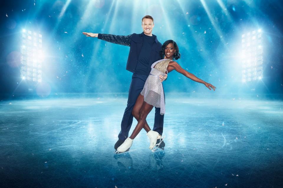 greg rutherford, vanessa james, dancing on ice 2024