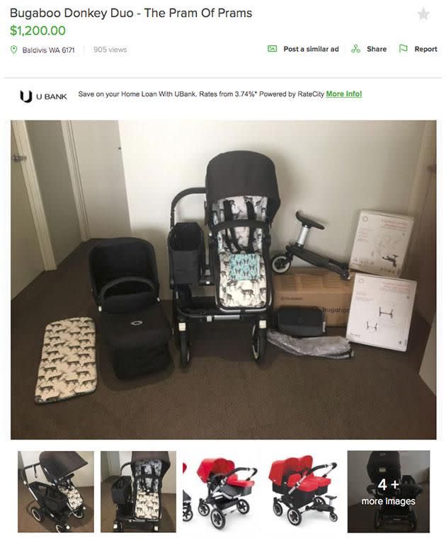 This is how you Gumtree, people. Photo: www.gumtree.com.au