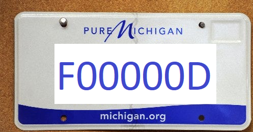 A rendering of a denied license plate.