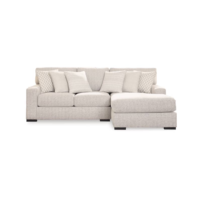 Larce 2-Piece Performance Fabric Sectional with Chaise