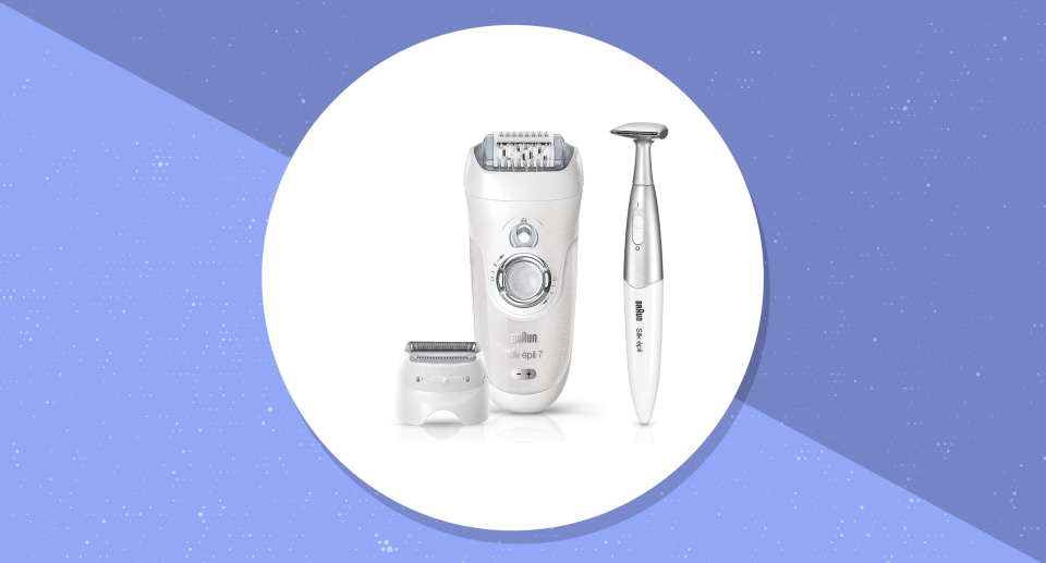 This shaver even comes with a bonus bikini trimmer. (Photo: Amazon/Yahoo Lifestyle)