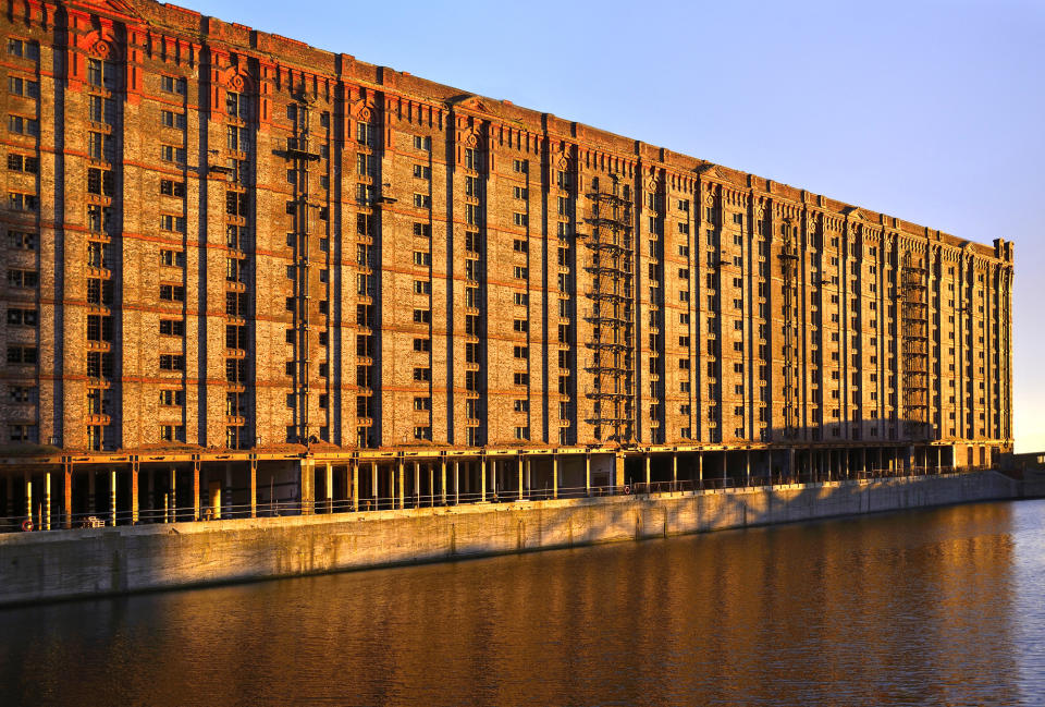 The Tobacco Warehouse in Stanley Dock was the biggest brick warehouse in the world when it was completed in 1901. 