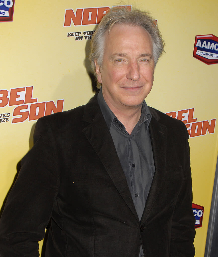 Nobel Son LA premiere 2008 Alan Rickman