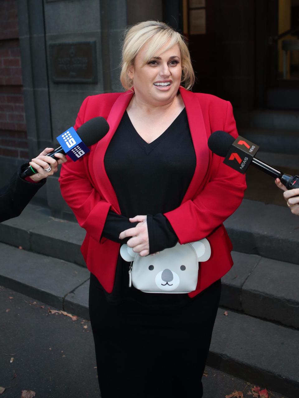 Rebel Wilson's court couture