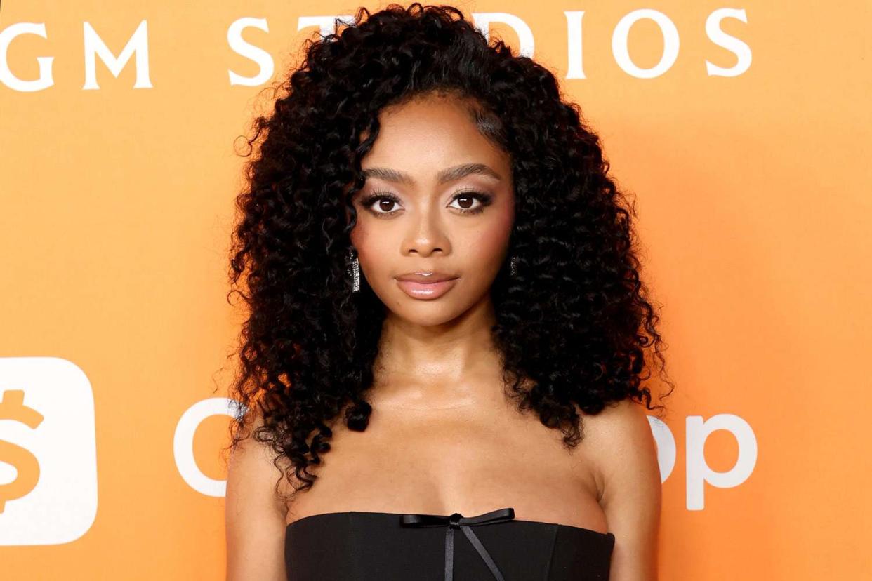 <p>Monica Schipper/Getty </p> Skai Jackson