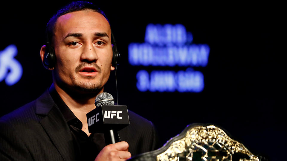 Max Holloway has been on a tear since losing to Conor McGregor on Aug. 17, 2013. (Getty)