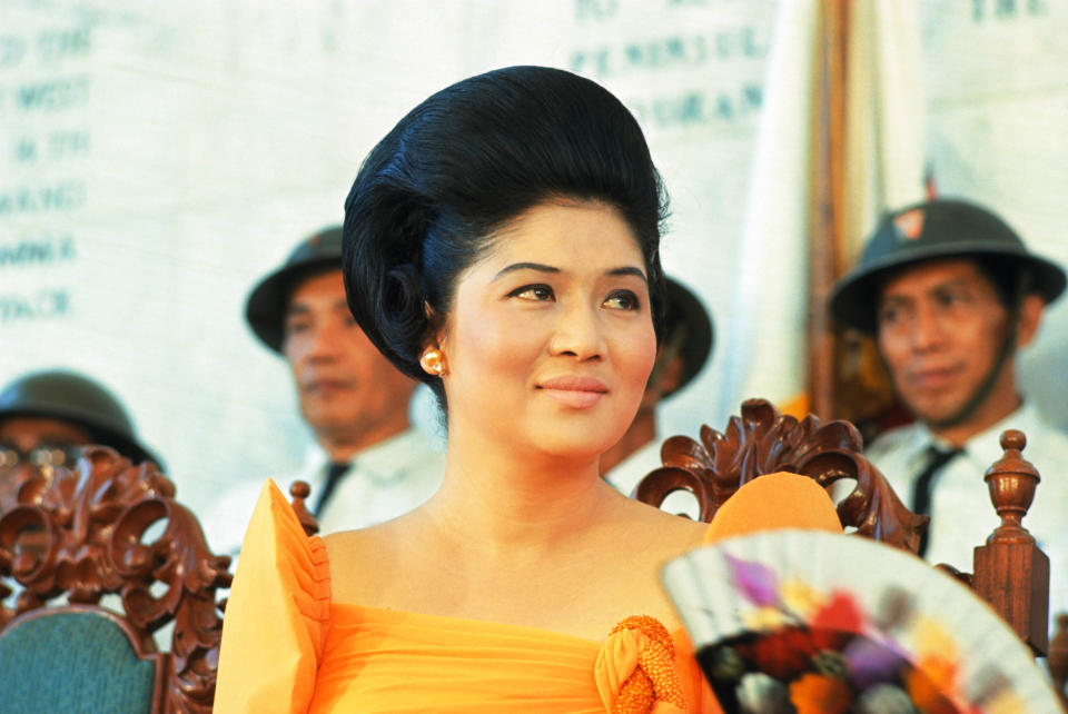 Closeup of Imelda Marcos