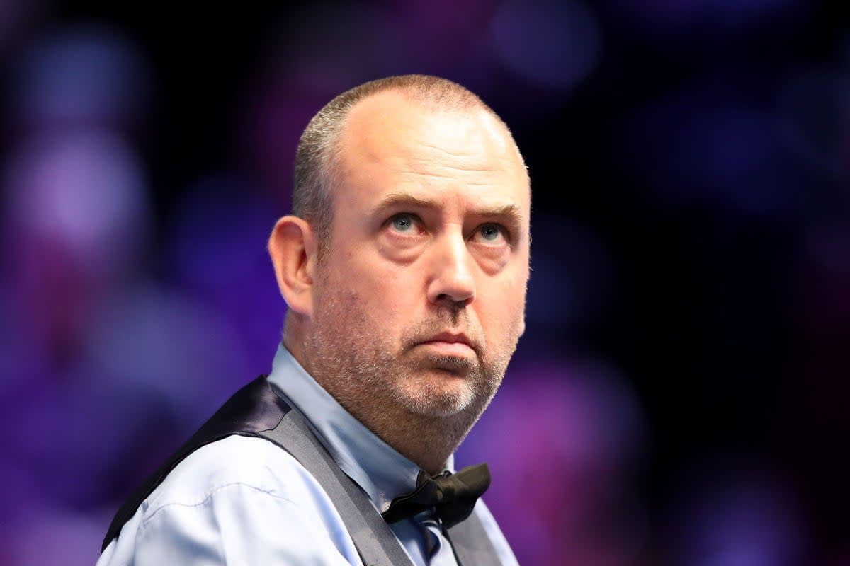 Mark Williams has become the oldest player to make a maximum break in competition (Isaac Parkin/PA) (PA Wire)