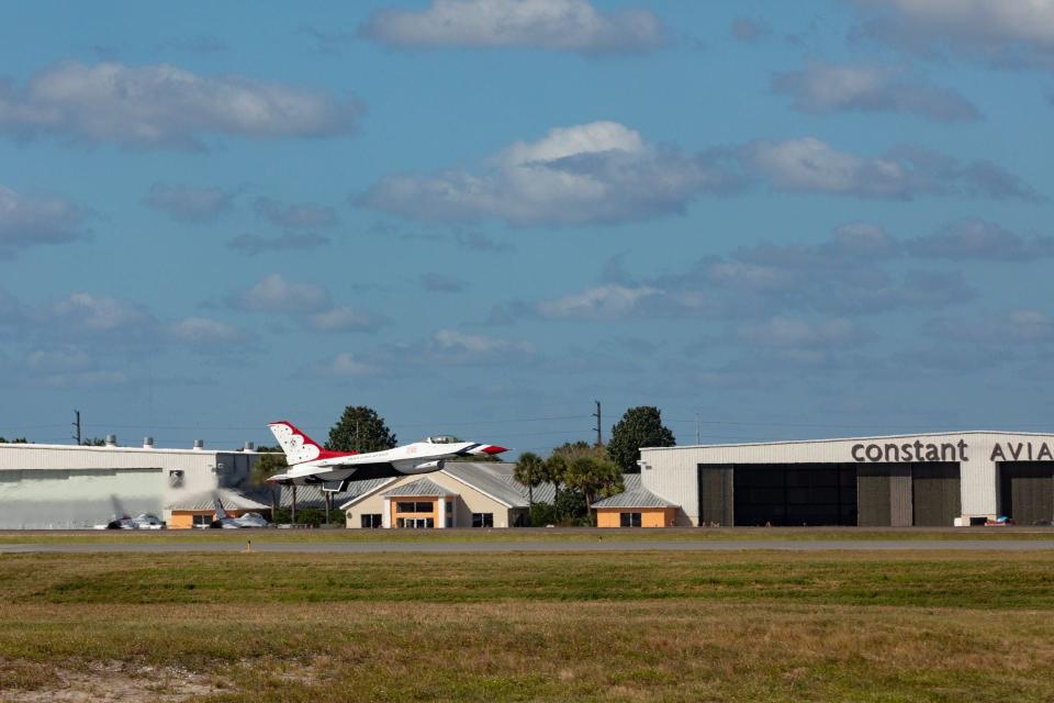 The 2023 Orlando Air Show at Orlando Sanford International Airport.