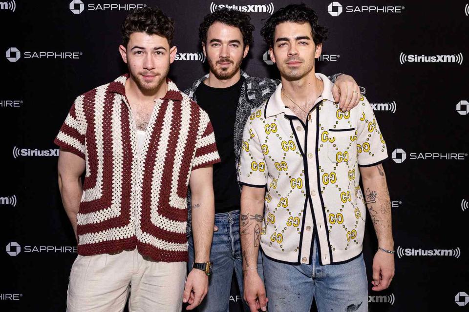 <p>Emma McIntyre/Getty Images</p> Nick, Kevin and Joe Jonas