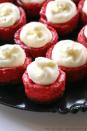 <p>Bake these red velvet bb cheesecakes, even if neither team in the big game has a hint of red in their color scheme. They’re just too good not to.</p><p><a href="https://www.the-girl-who-ate-everything.com/mini-red-velvet-cheesecakes/" rel="nofollow noopener" target="_blank" data-ylk="slk:Recipe from The Girl Who Ate Everything" class="link "><em>Recipe from The Girl Who Ate Everything</em></a></p>