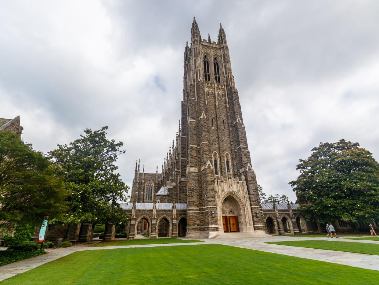 Duke Chapel on June, 18, 2017 at Duke University in Durham, North Carolina.