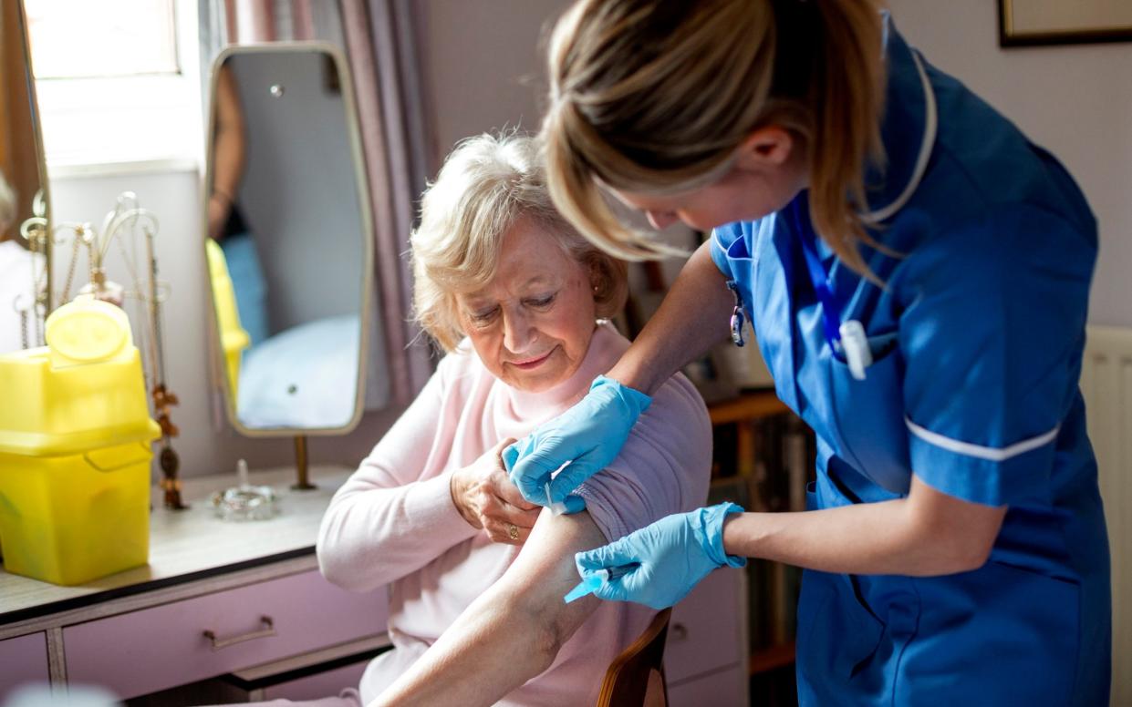 A bad reaction could 'be a barrier' to women having another flu vaccination