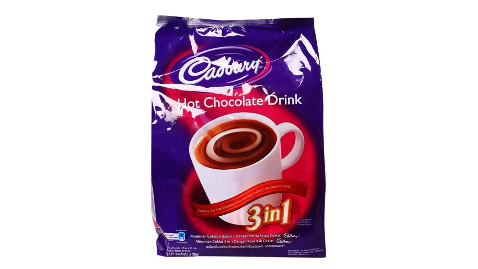 Cadbury 3 in 1 Hot Chocolate Bag 450g. (Photo: Foodpanda)