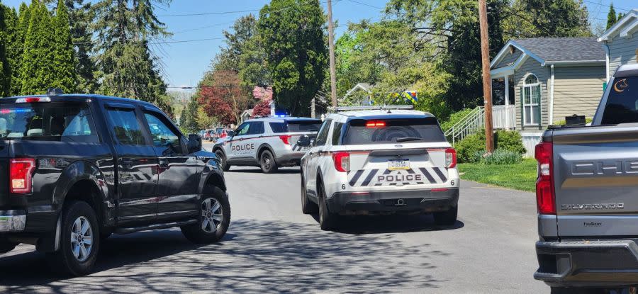 Photo of police activity in East Hempfield Township