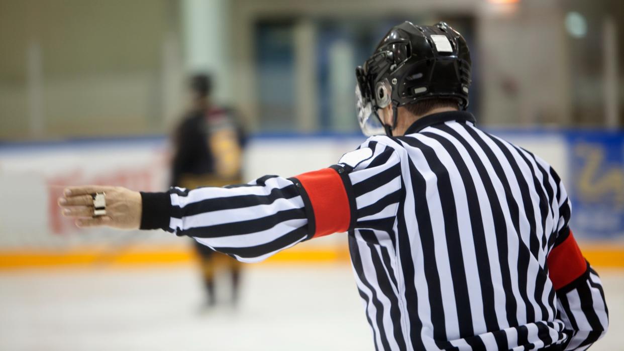 A youth hockey official was arrested on Sunday after assaulting a player during a game in Sainte-Foy, Quebec. (Getty Creative)