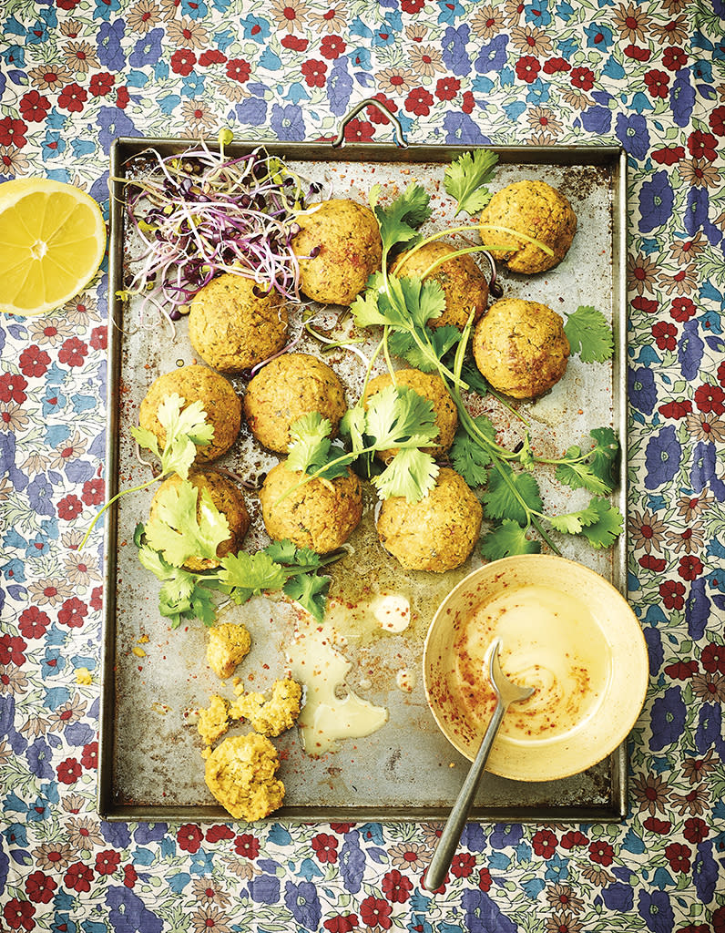 Falafels de pois chiches et patate douce