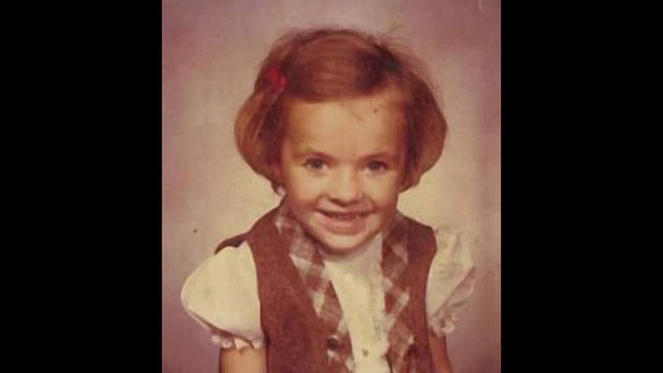 Shauna Beth Garber as a child.