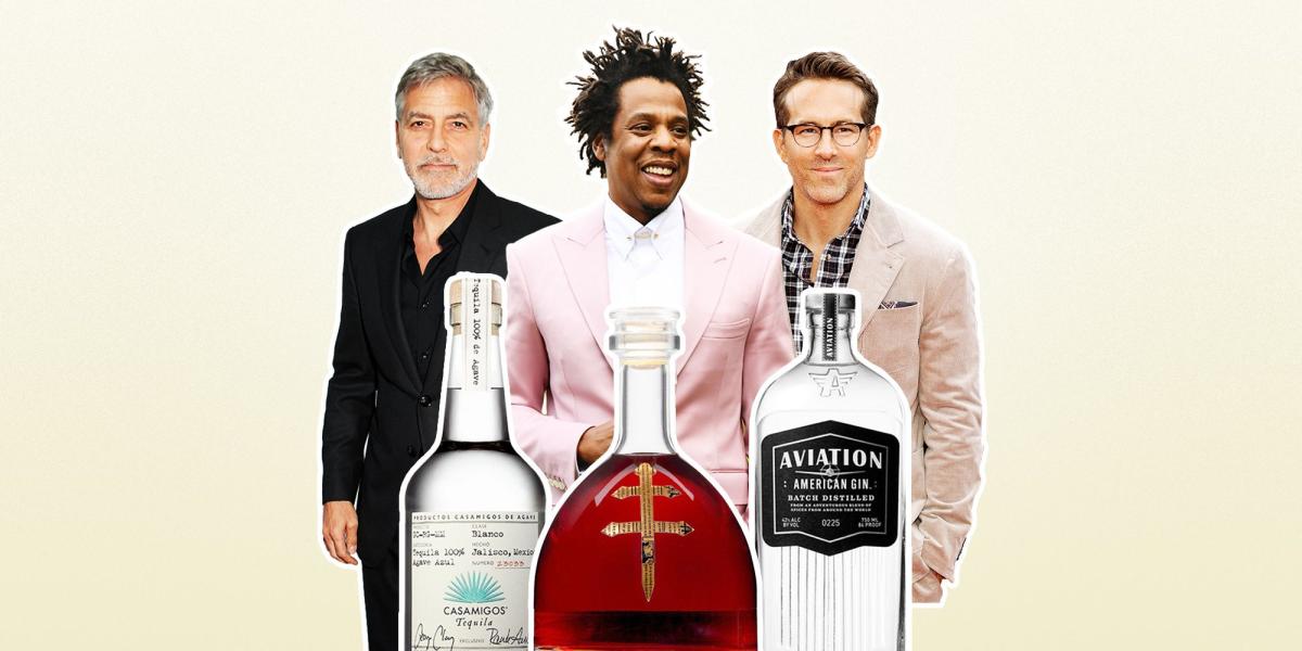 The 63 Best—or Most Shameless—Celebrity Booze Brands