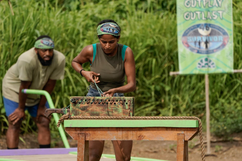 'Survivor 46': Jemila 'Jem' Hussain-Adams reveals unaired moment that could have impacted her blindsided exit (Photo by Robert Voets/CBS via Getty Images)