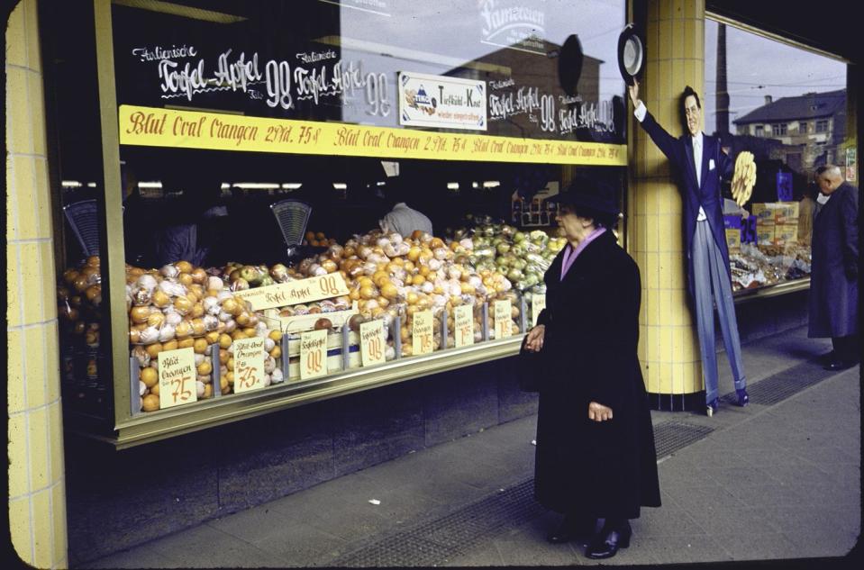 Window displays were huge, too.