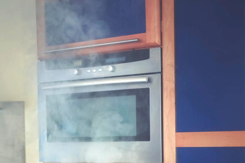 Self Cleaning Oven Beware of fumes