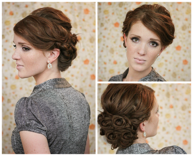 Twist and Turns Updo