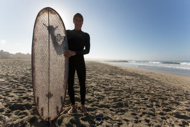 Yes, You Can Surf On Cardboard