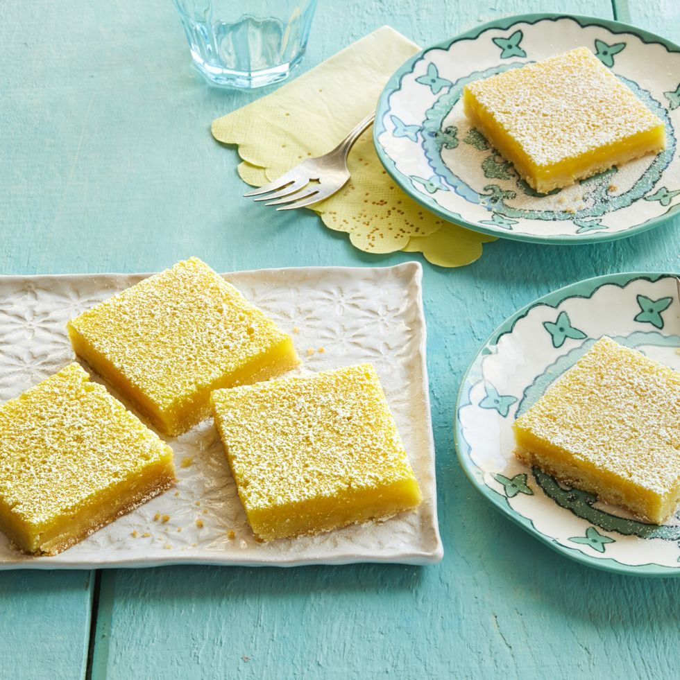 tea party ideas lemon bars