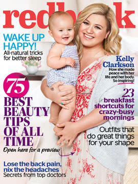 While Kelly Clarkson says putting her marriage first is important, she's never believed in being a kept woman. The <em>American Idol</em> alum married Reba McEntire's stepson Brandon Blackstock in Oct. of 2013, and the two are now happily raising their baby girl River Rose. But don't let Clarkson hear you calling Blackstock her "other half." <strong> NEWS: Why Kelly Clarkson Wants A Baby Boy Next </strong> "Brandon is not my other half. He's a whole and I'm a whole," the 32-year-old singer tells <em>Redbook </em>magazine. "I've never believed in someone taking care of me, and that's probably because I grew up poor and without a lot of family stability." <strong> PHOTOS: Stars Share Pics of Their Adorable Tots </strong> Redbook That being said, she does see the importance of keeping her marriage a priority. "I always swore ours would not be a relationship where we have to schedule sex," she quips. "That is never going to happen. We put each other first. I call it the oxygen-mask mentality—take care of yourself first!" <strong> VIDEO: Pink Slams Critics Calling Out Her Weight Gain: 'I Feel Beautiful' </strong> Redbook Clarkson adorably poses with her daughter River for the women's magazine, and also addresses all the rumblings about her weight gain since giving birth to her baby girl. "I don't obsess about my weight, which is probably one of the reasons why other people have such a problem with it," she says. "There are just some people who are born skinny and with a great metabolism – that is not me. I wish I had a better metabolism."