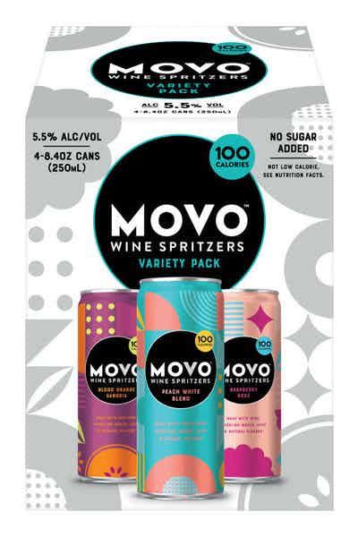 6) MOVO Wine Spritzers Variety Pack