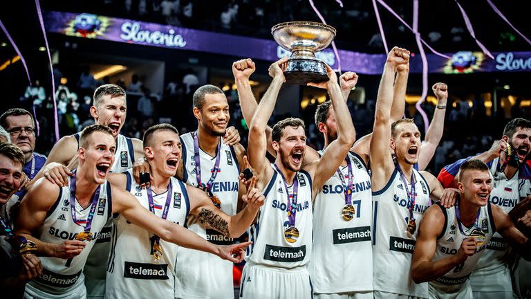 Eslovenia es el último campeón del Eurobasket, de 2017, y quiere defender el título