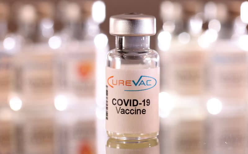 Illustration of COVID-19 vaccine vial