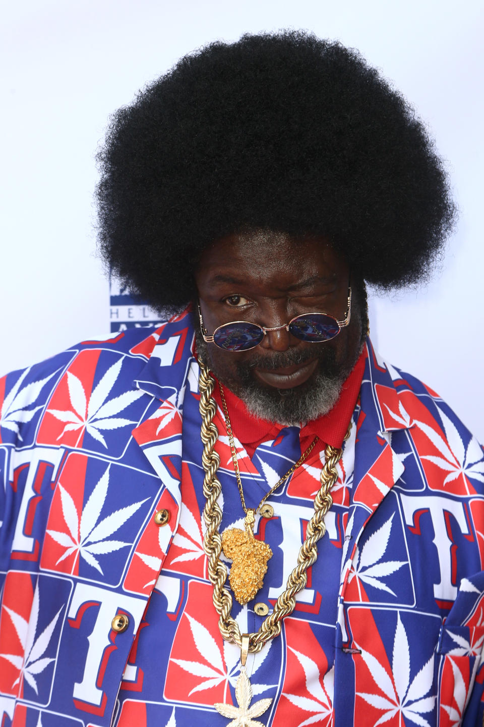 Afroman Wearing Glasses And Jewelry