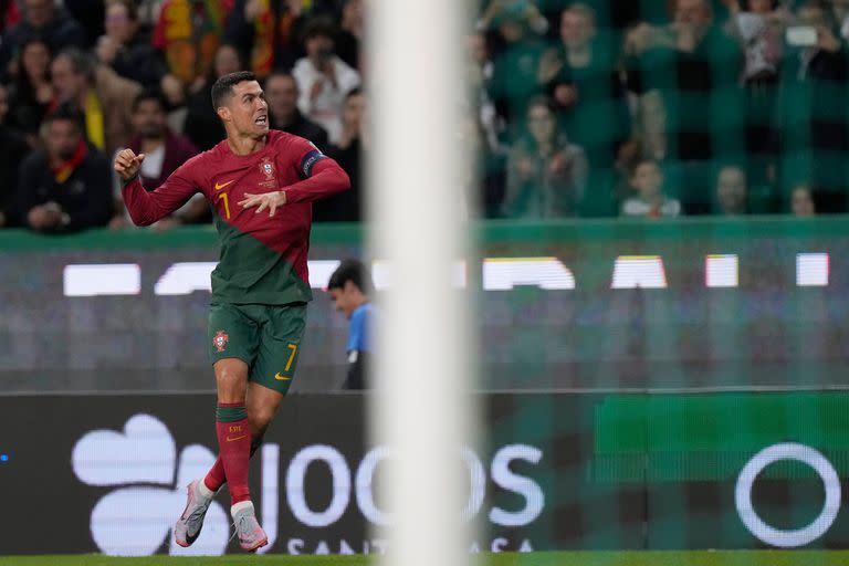 Cristiano Ronaldo se destacó en el triunfo de Portugal