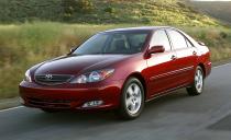 <p>Even though the Camry remains at the top of the sales charts in 2005, we rank it last in <a rel="nofollow noopener" href="https://www.caranddriver.com/reviews/2006-ford-fusion-vs-honda-accord-hyundai-sonata-toyota-camry-comparison-tests" target="_blank" data-ylk="slk:a four-sedan comparison test;elm:context_link;itc:0;sec:content-canvas" class="link ">a four-sedan comparison test</a> that also includes the Ford Fusion, the Honda Accord, and the Hyundai Sonata.</p>