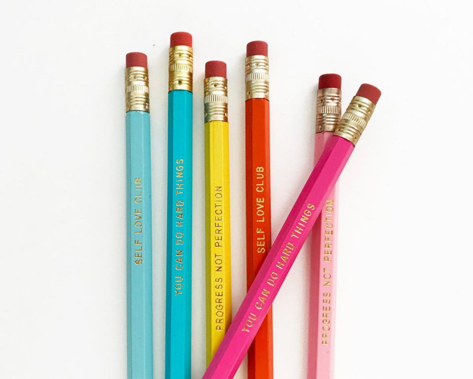 6) Self Love Club Pencil Set