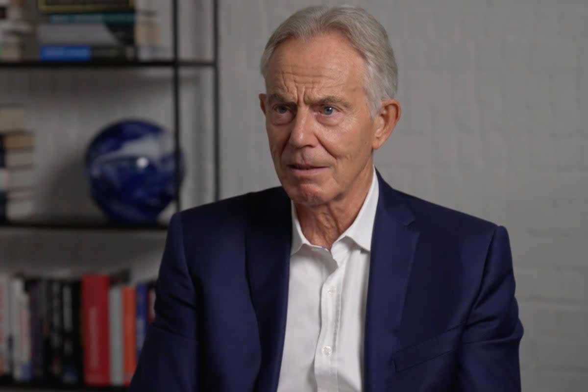 Tony Blair speaks to Geordie Greig (The Independent)