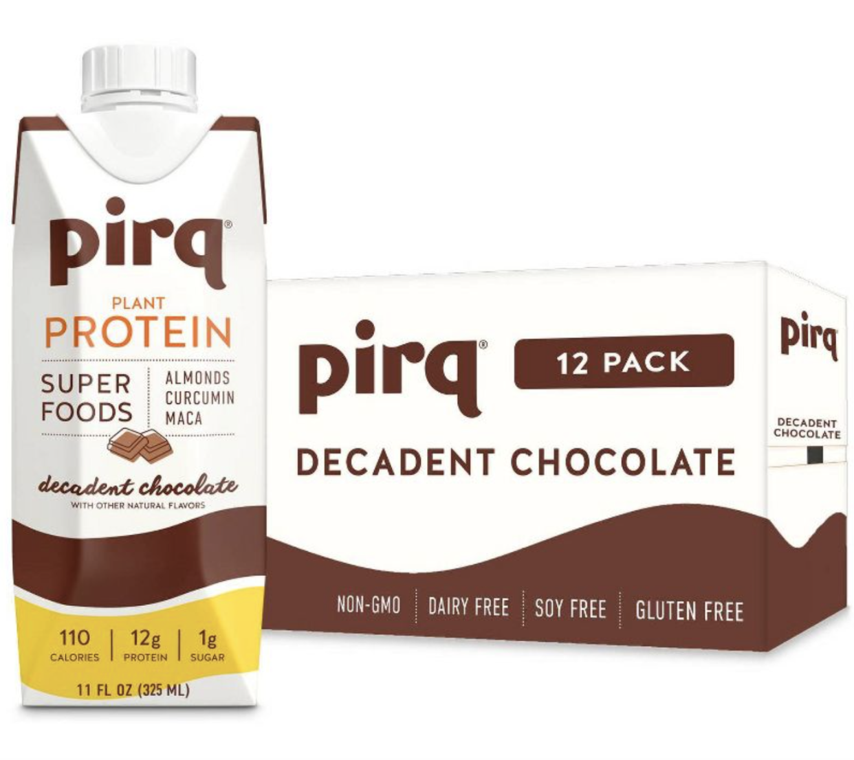 Pirq Plant Protein and Superfoods Shake- Chocolate