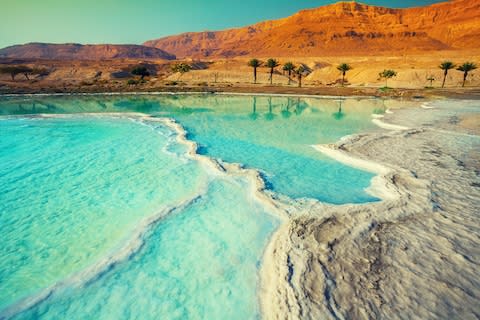 The salty waters of the Dead Sea - Credit: vvvita - Fotolia/Victoria Vitkovska