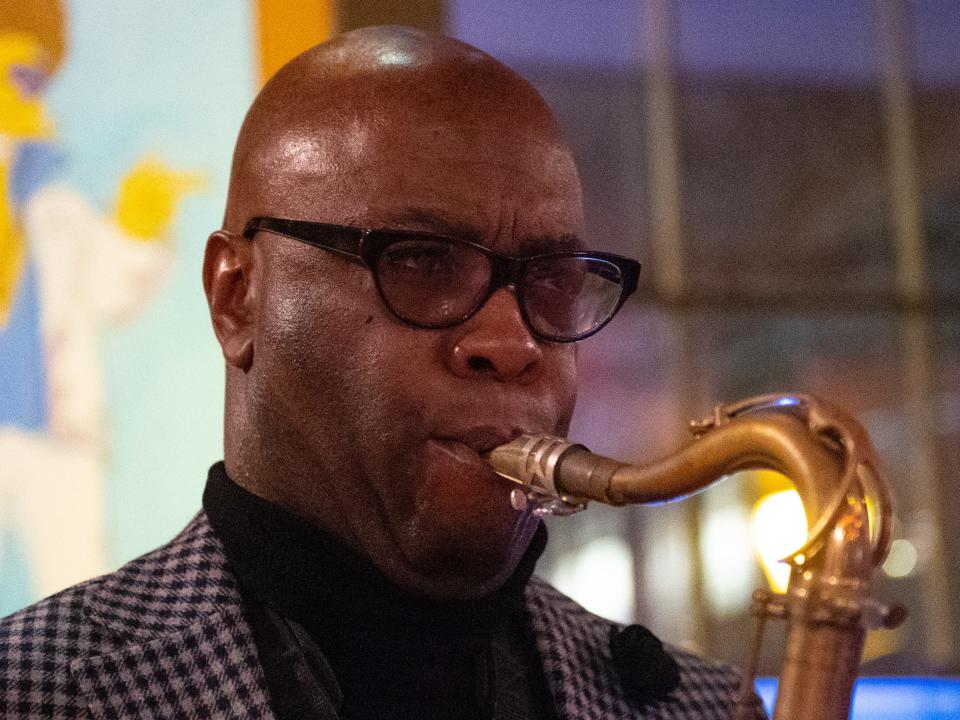 Tim Warfield is an acclaimed jazz saxophonist and frequently has performed in his hometown.