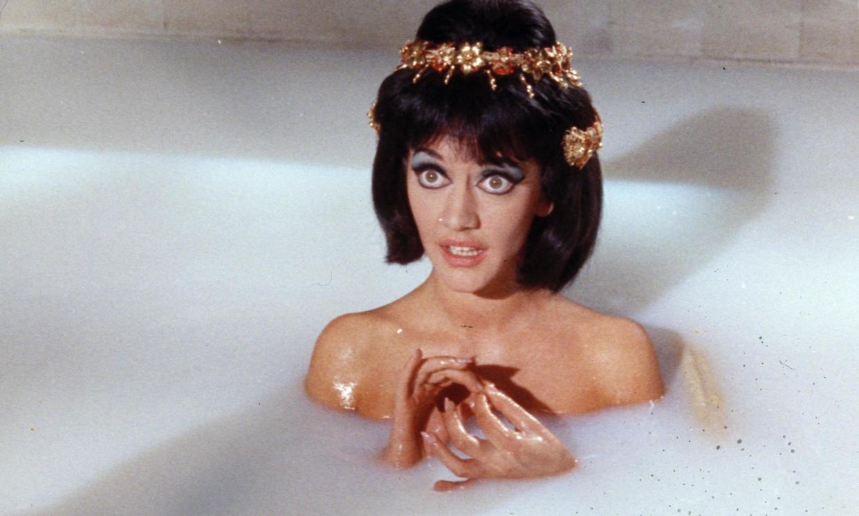 <span>Amanda Barrie in Carry on Cleo (1964).</span><span>Photograph: Studiocanal Films Ltd/Alamy</span>