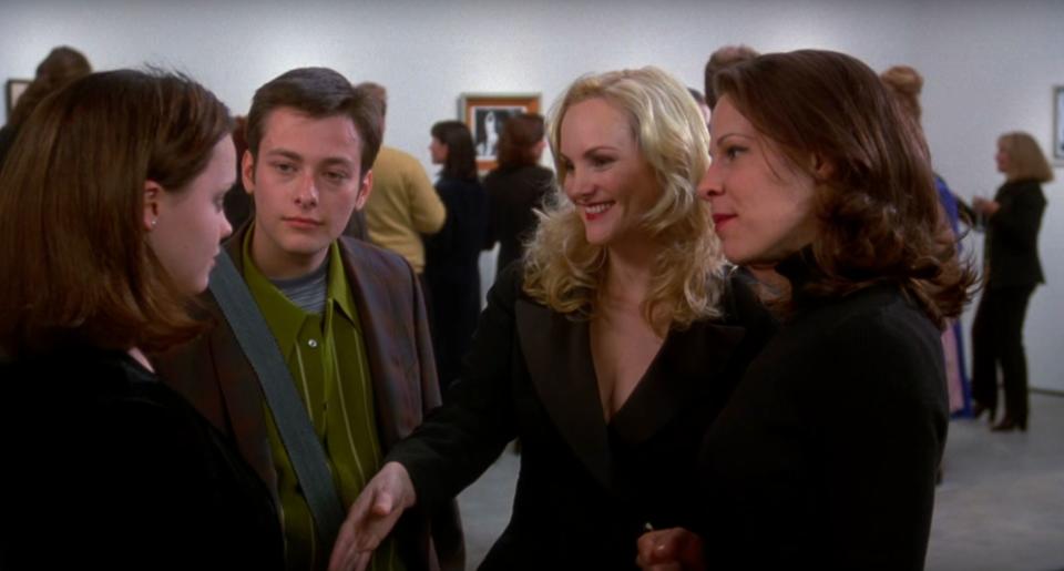 Christina Ricci, Edward Furlong, Patty Hearst and Lili Taylor in "Pecker." (Photo: Fine Line Features)