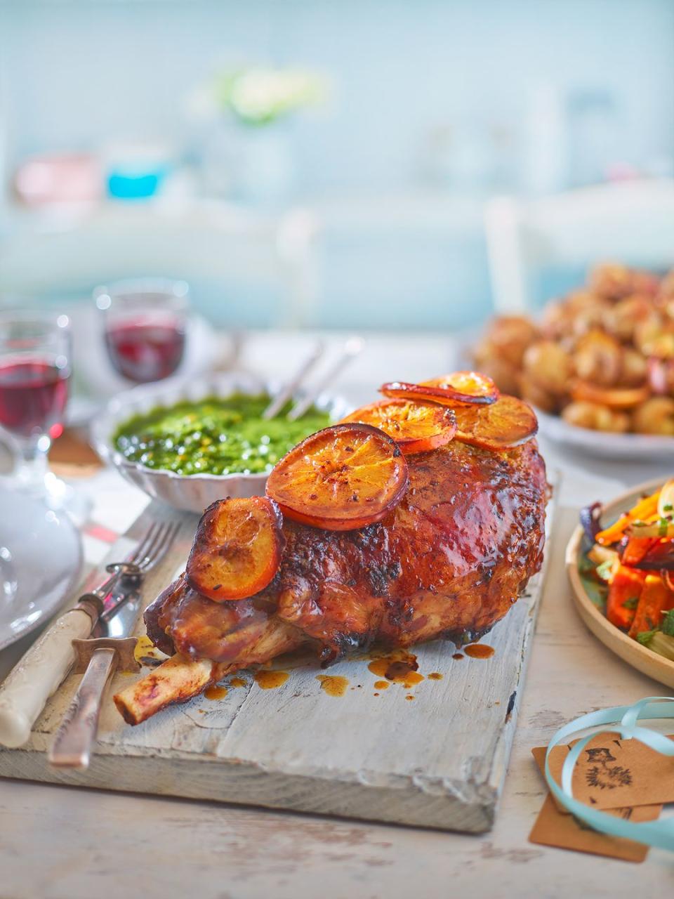 best easter recipes fennel and orange roast leg of lamb